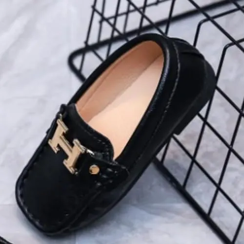 Luxury Kids Italian Loafer Dress Shoes Boys Elegant Shoes