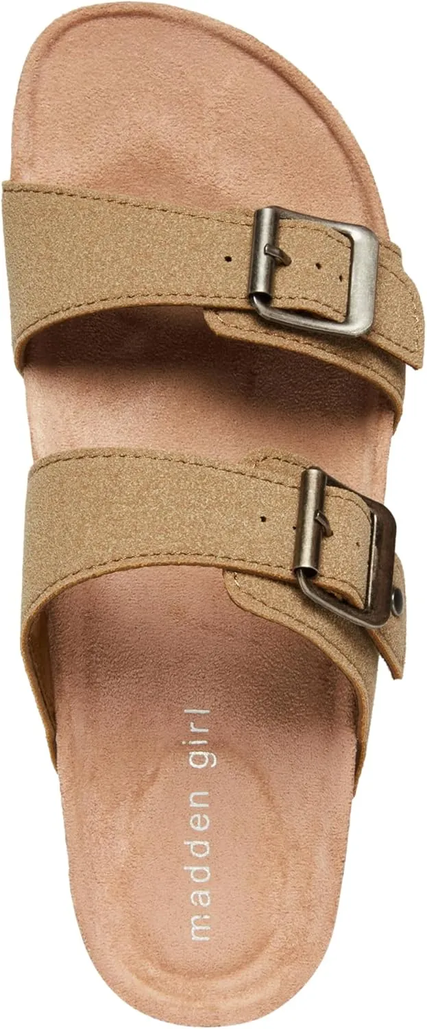 Madden Girl Women's Brando Slide-On Sandal