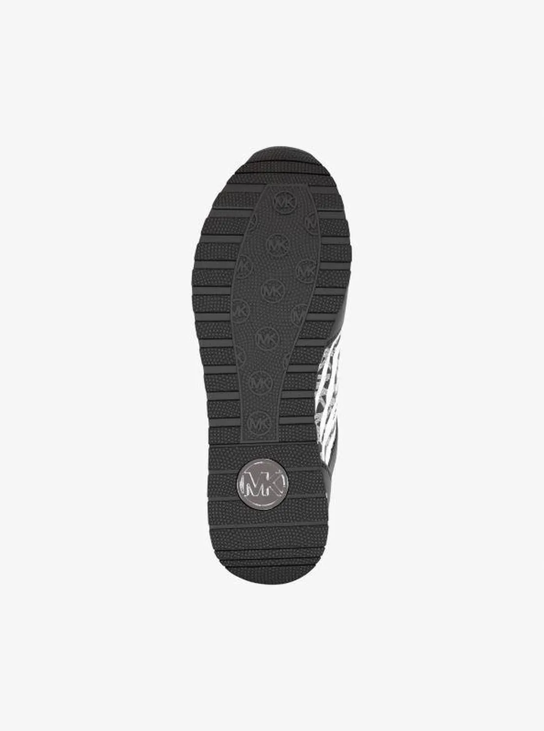 Maddy Zebra Print Signature Logo Trainer