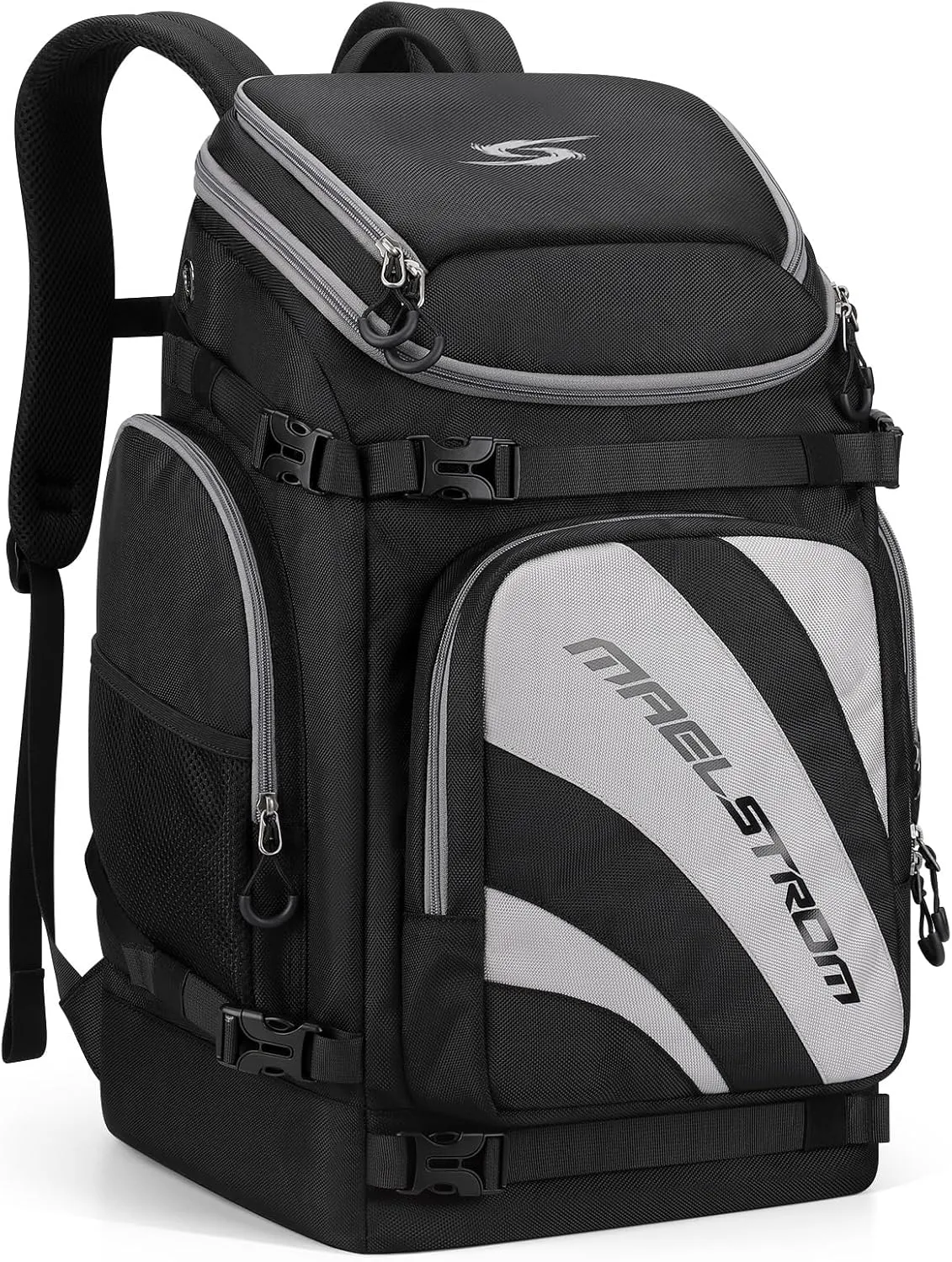 Maelstrom Ski Boot Bag,55L Large Ski Boots Travel Backpack for Men Women,Waterproof Snowboard Boot Bag for Skis Accessories