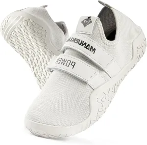 MANUEKLEAR Deadlift Shoes - Weight Lifting Shoes for Men Women - Weightlifting Squat Shoes Fitness Cross-Trainer Barefoot Gym Training Sneakers