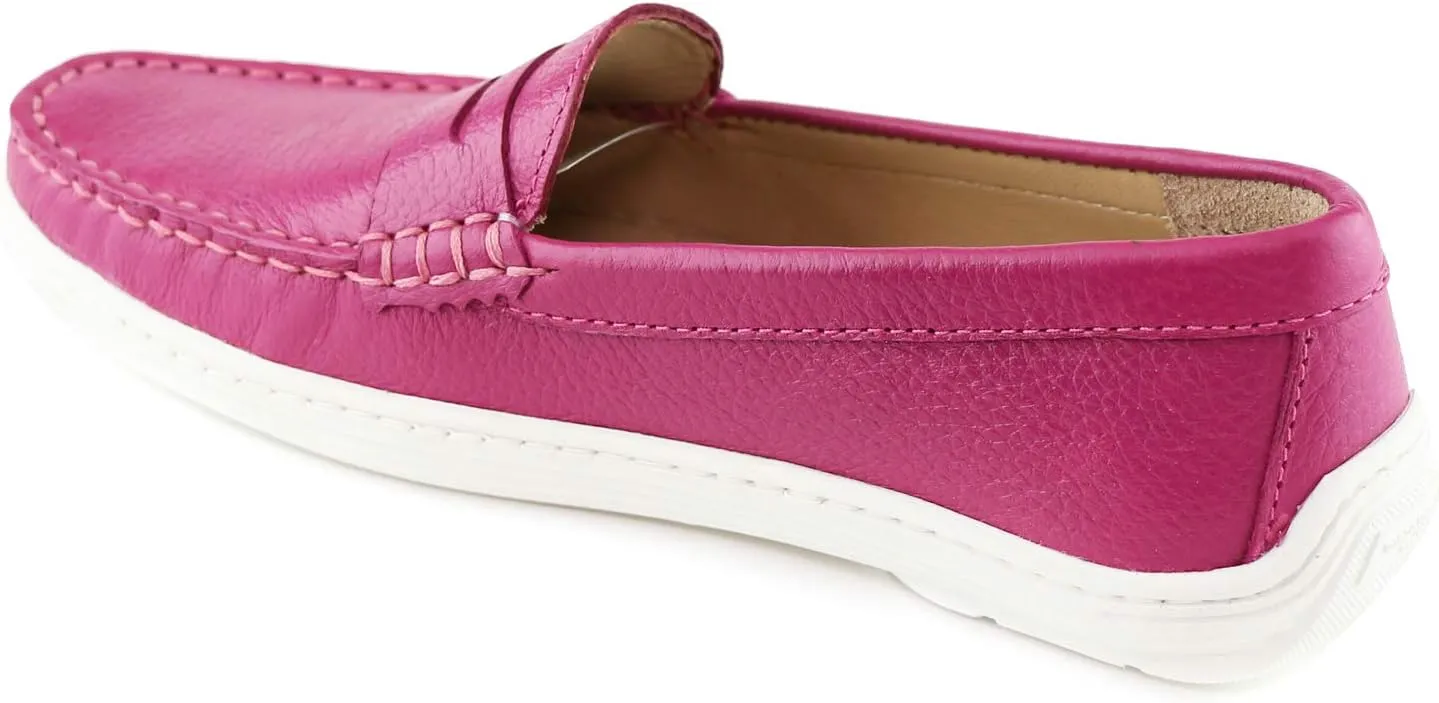 Marc Joseph New York Kids Boys/Girls Casual Comfort Slip On Penny Loafer