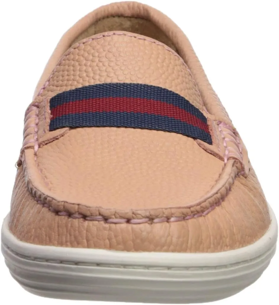 Marc Joseph New York Unisex-Child Kids Boys/Girls Leather Elastic Grow Gain Loafer