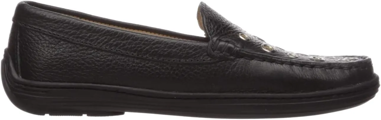 Marc Joseph New York Unisex-Child Leather Made in Brazil Mott Street Grommet Detail Loafer