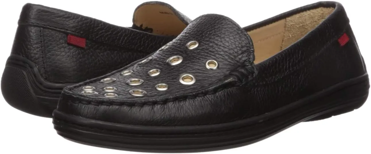 Marc Joseph New York Unisex-Child Leather Made in Brazil Mott Street Grommet Detail Loafer
