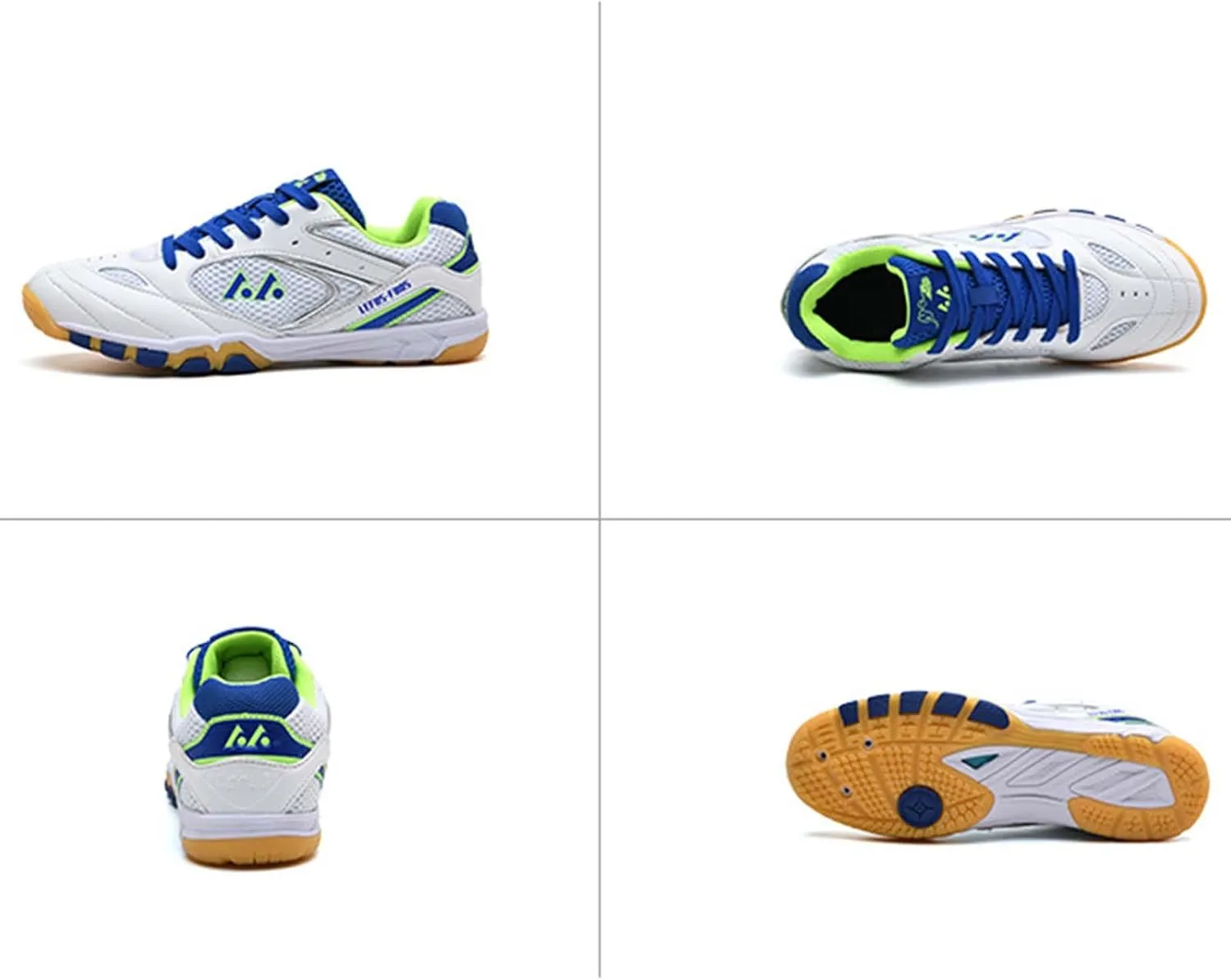 Men Tennis Shoes Lightweight Pickleball Court Trainer Indoor Outdoor Badminton Sneakers for Basketball Squash Volleyball