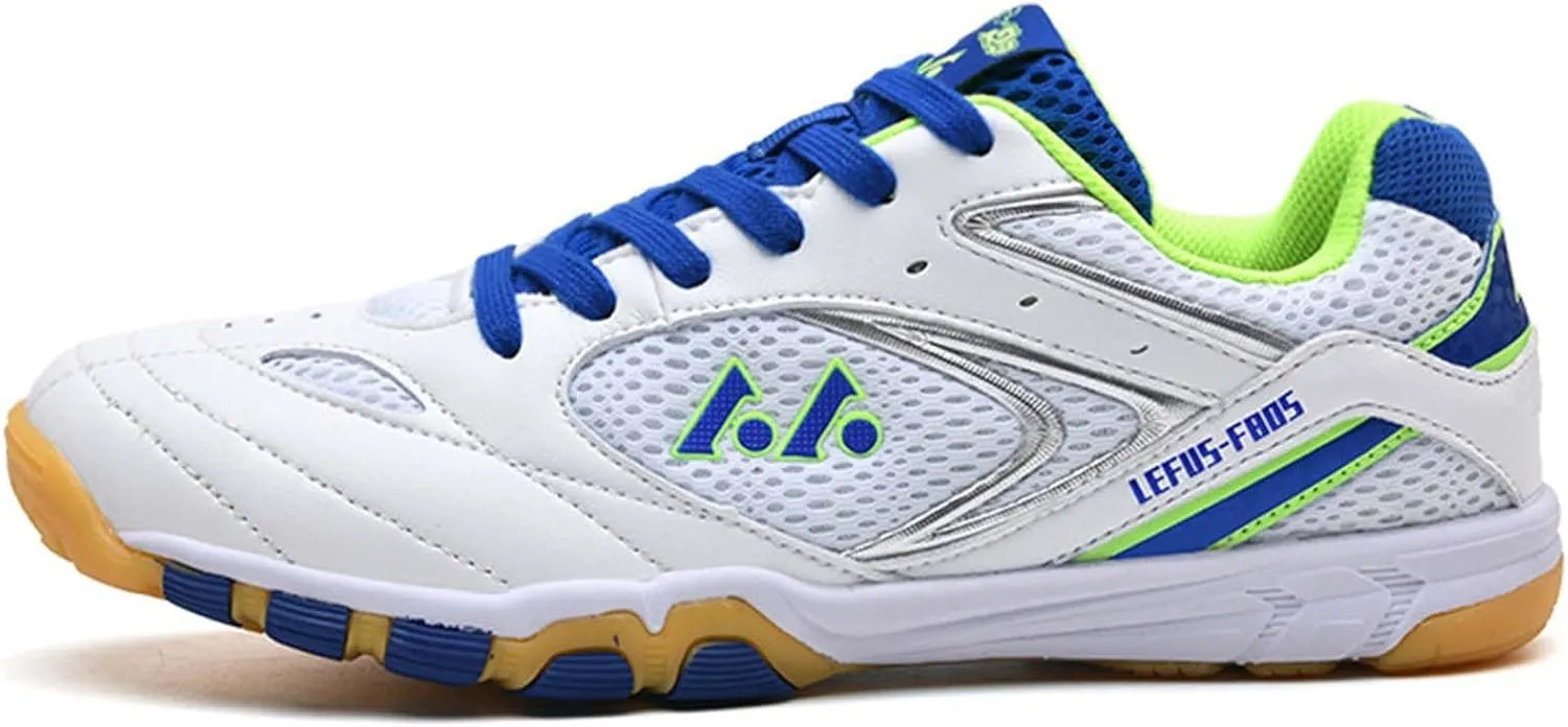Men Tennis Shoes Lightweight Pickleball Court Trainer Indoor Outdoor Badminton Sneakers for Basketball Squash Volleyball
