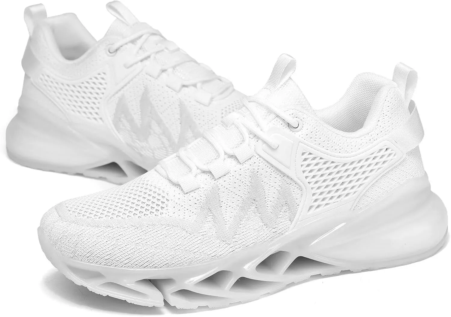 Mens Air Fashion Sneakers Blade Running Walking Shoes Comfortable Non Slip Work Sport Athletic Tennis Shoes