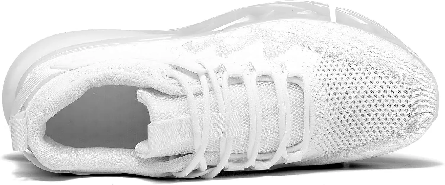 Mens Air Fashion Sneakers Blade Running Walking Shoes Comfortable Non Slip Work Sport Athletic Tennis Shoes