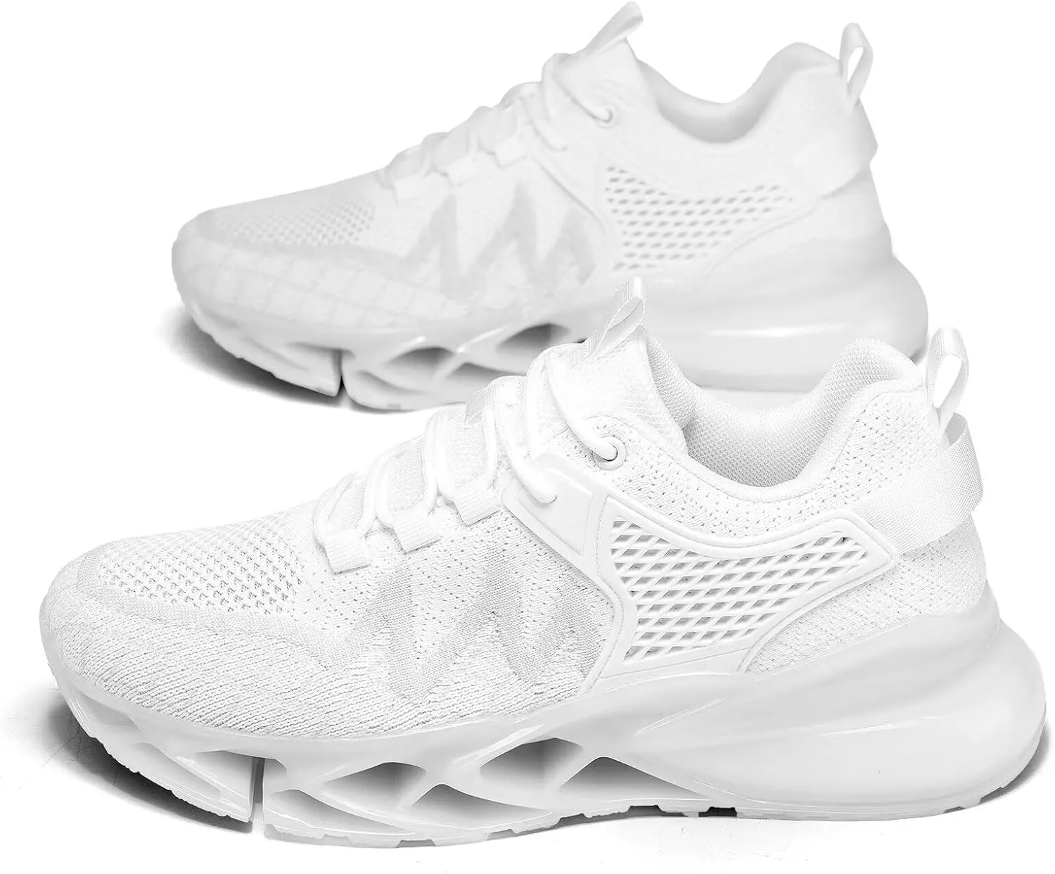Mens Air Fashion Sneakers Blade Running Walking Shoes Comfortable Non Slip Work Sport Athletic Tennis Shoes