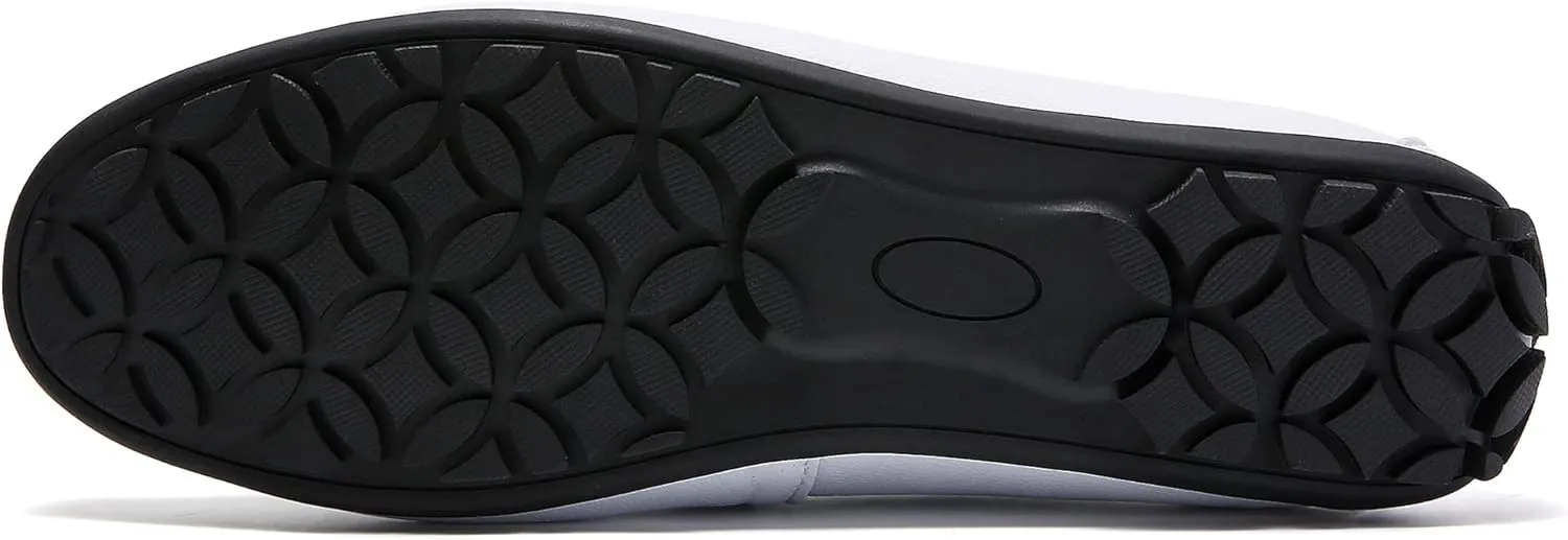 Men's Leather Casual Slip on Loafers Driving Walking Shoes