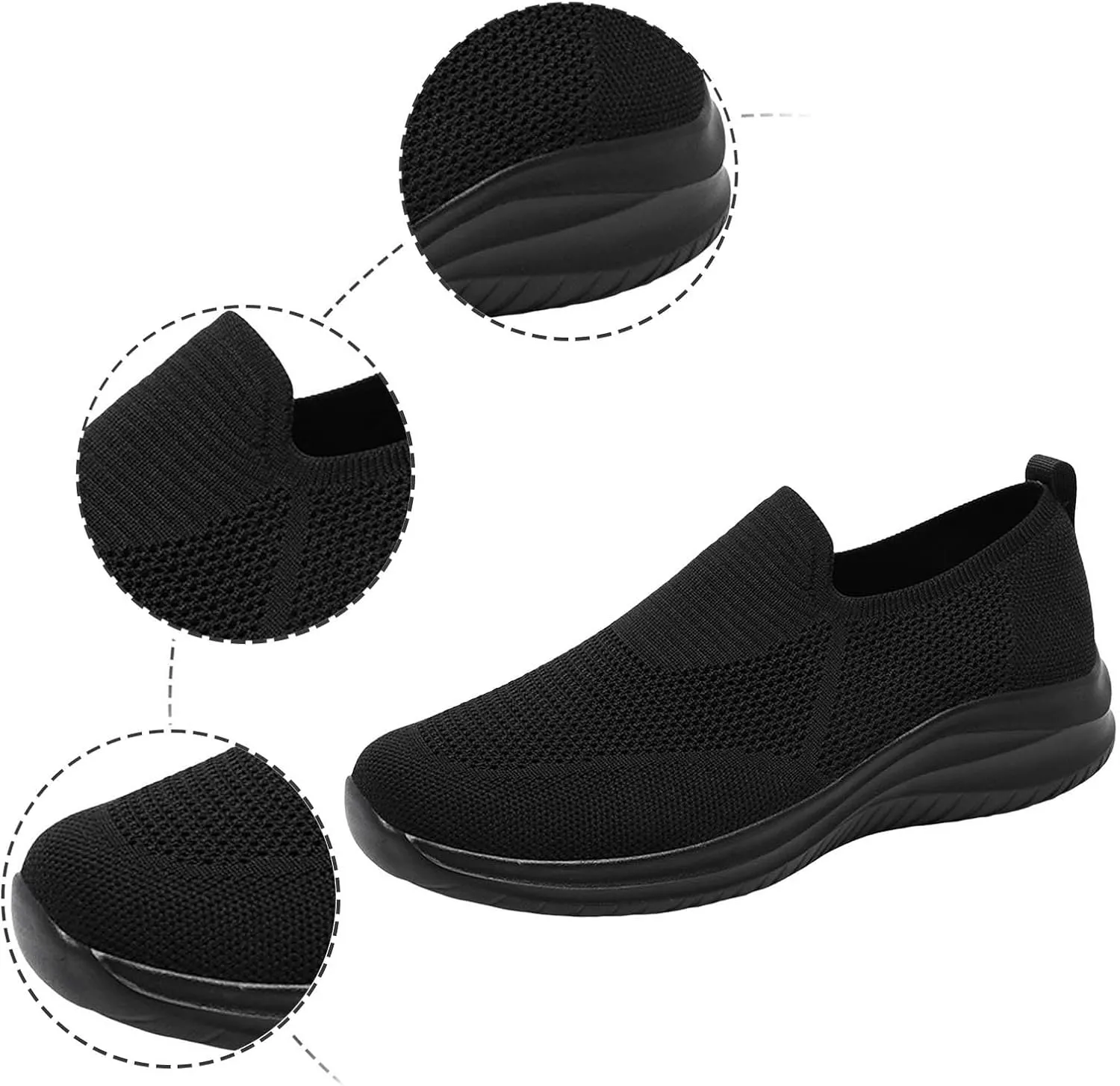 Mens Minimalist Shoes Breathable Mesh Loafers Comfortable Flat Bottomed Minimalist Shoes Mens Sneaker Slippers Size 12