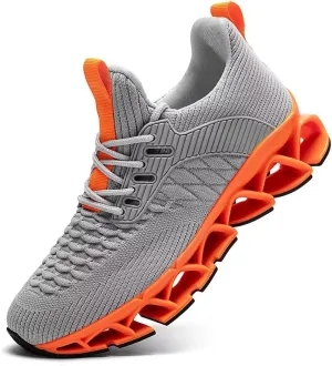 Mens Slip on Running Walking Shoes Blade Tennis Casual Fashion Sneakers Comfort Non Slip Work Sport Athletic Trainer