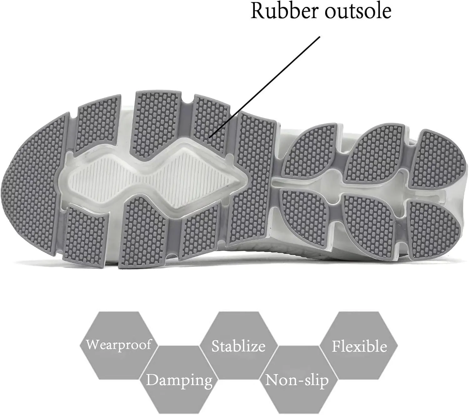 Men's Slip on Walking Running Shoes Blade Tennis Casual Fashion Sneakers Comfort Non Slip Work Sport Athletic Trainer