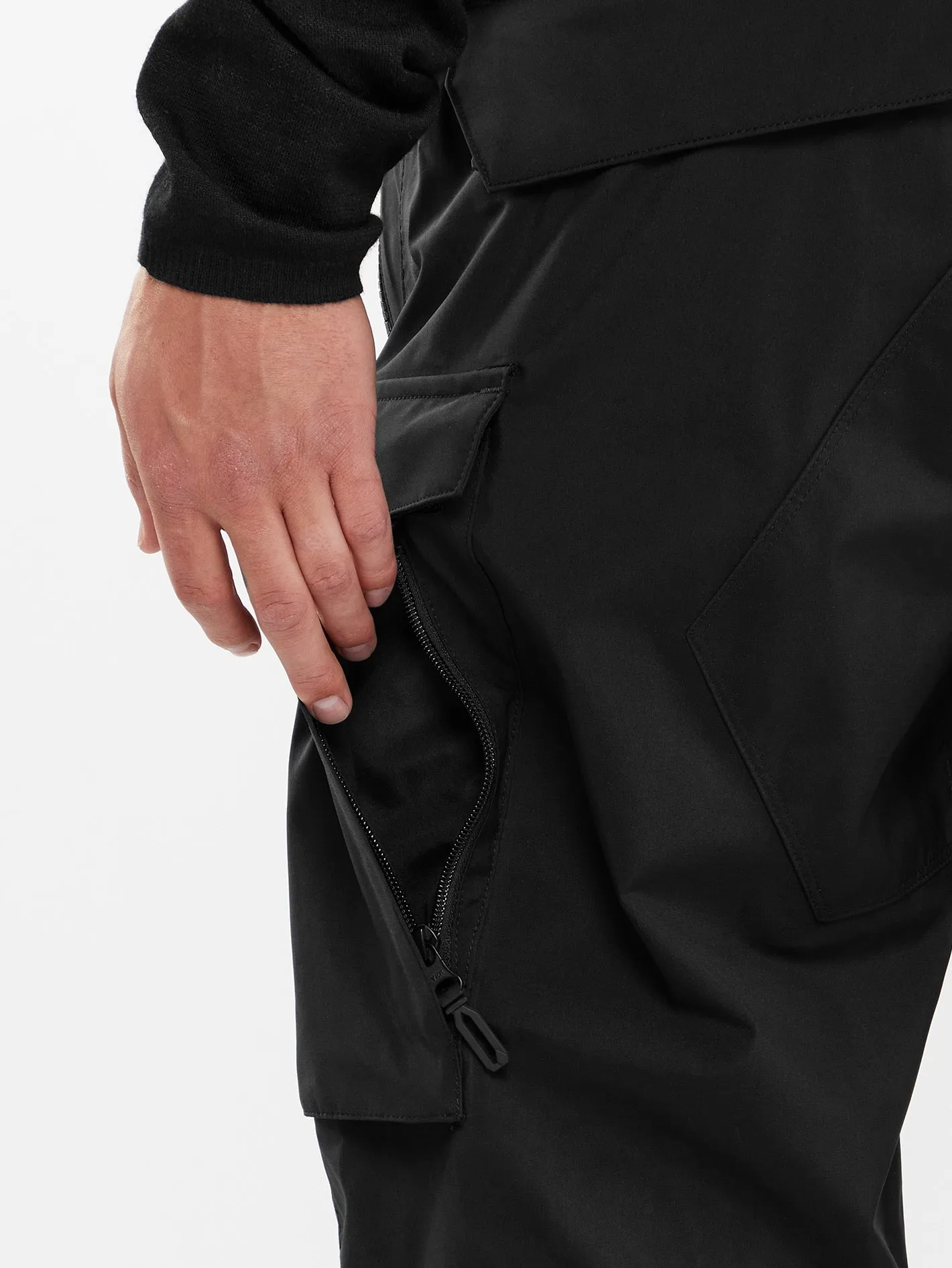 Mens Stone Stretch Gore-Tex Pants - Black (2023)