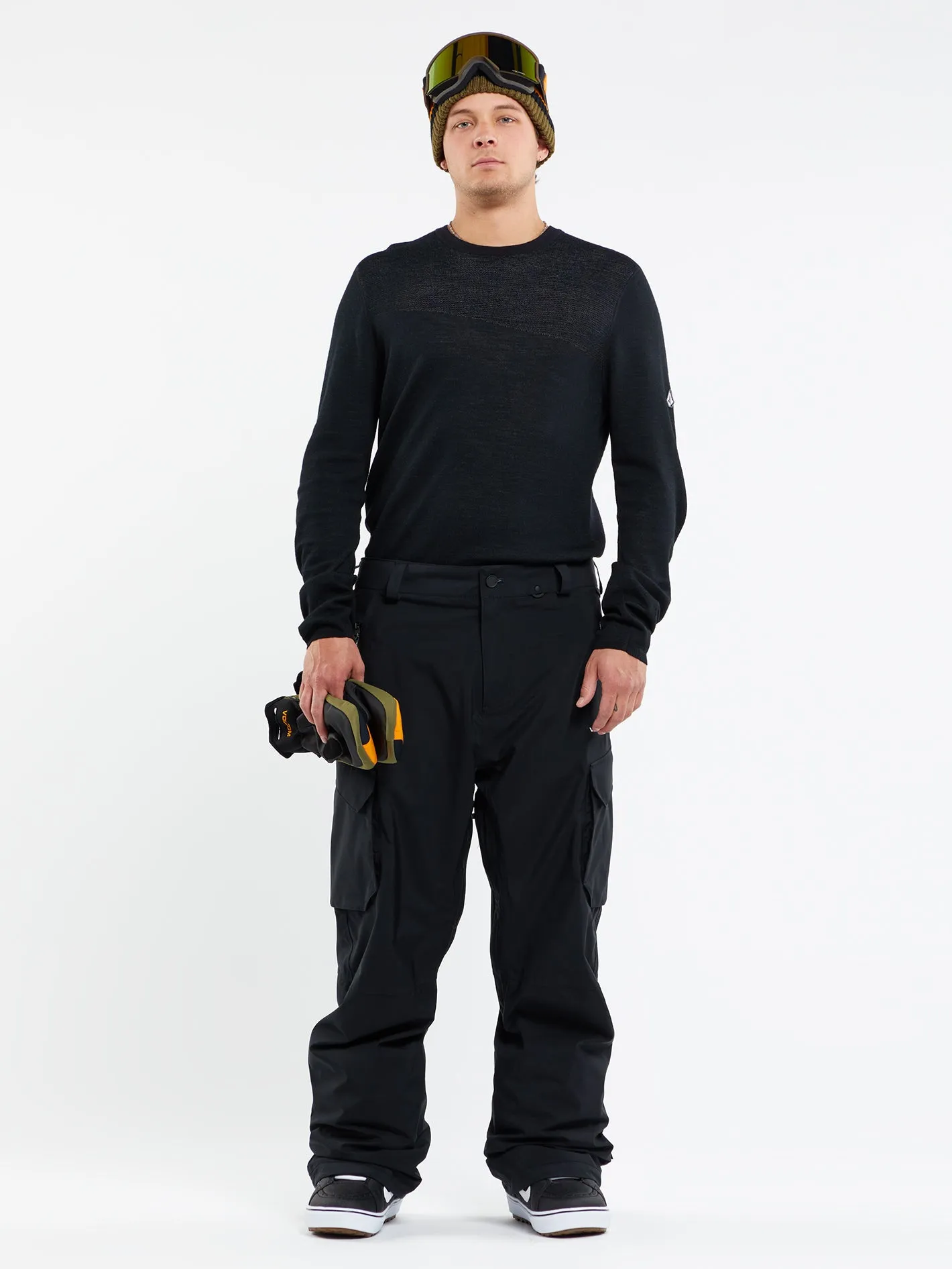 Mens Stone Stretch Gore-Tex Pants - Black (2023)