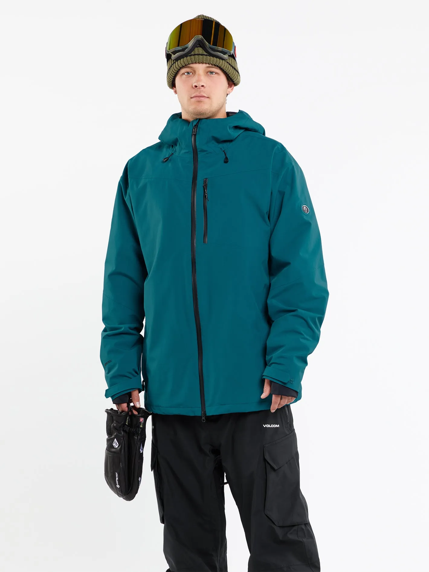 Mens Stone Stretch Gore-Tex Pants - Black (2023)