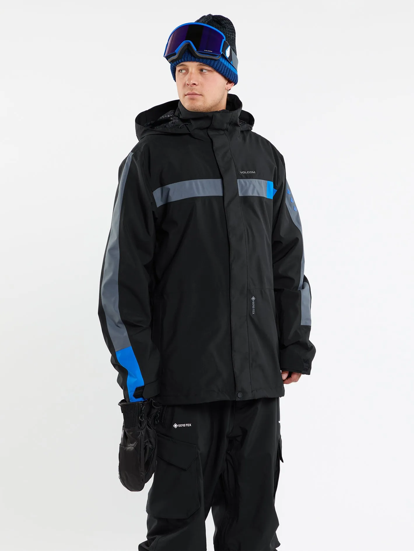 Mens Stone Stretch Gore-Tex Pants - Black (2023)
