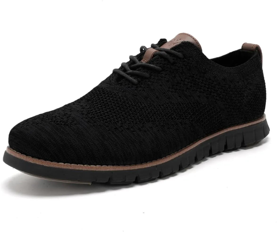 Men's Wide Casual Dress Shoes Business Casual Sneaker Shoes for Men
