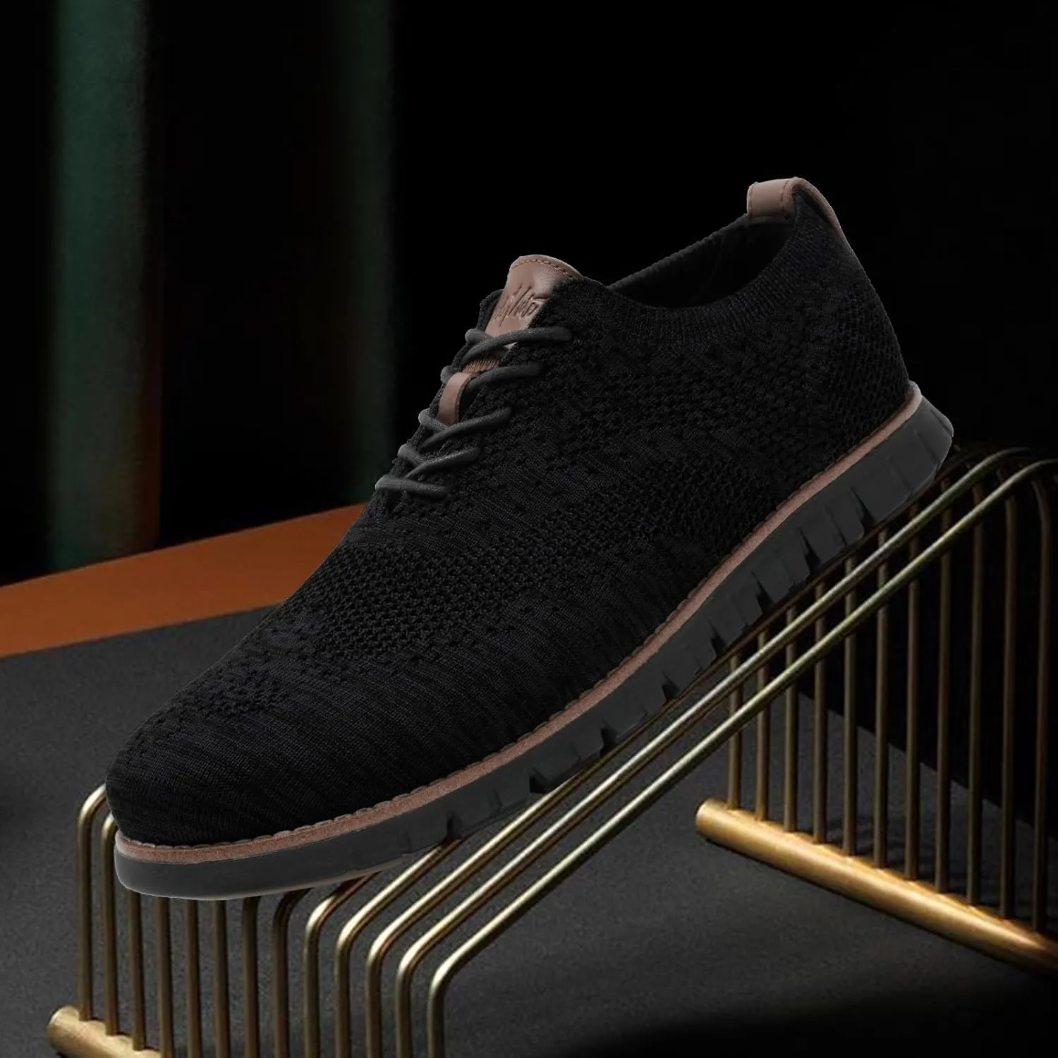 Men's Wide Casual Dress Shoes Business Casual Sneaker Shoes for Men