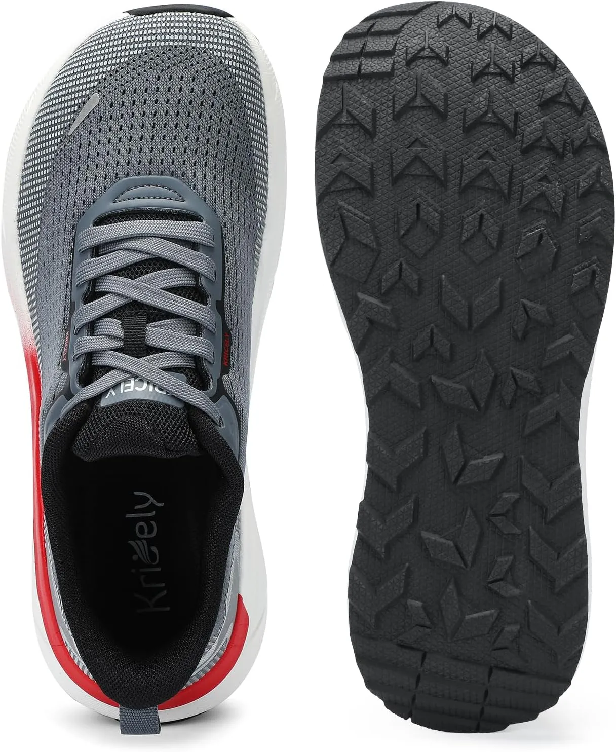 Men's Wide Toe Box Running Shoes | Zero Drop Shoes for Cross Trainer Trail Running