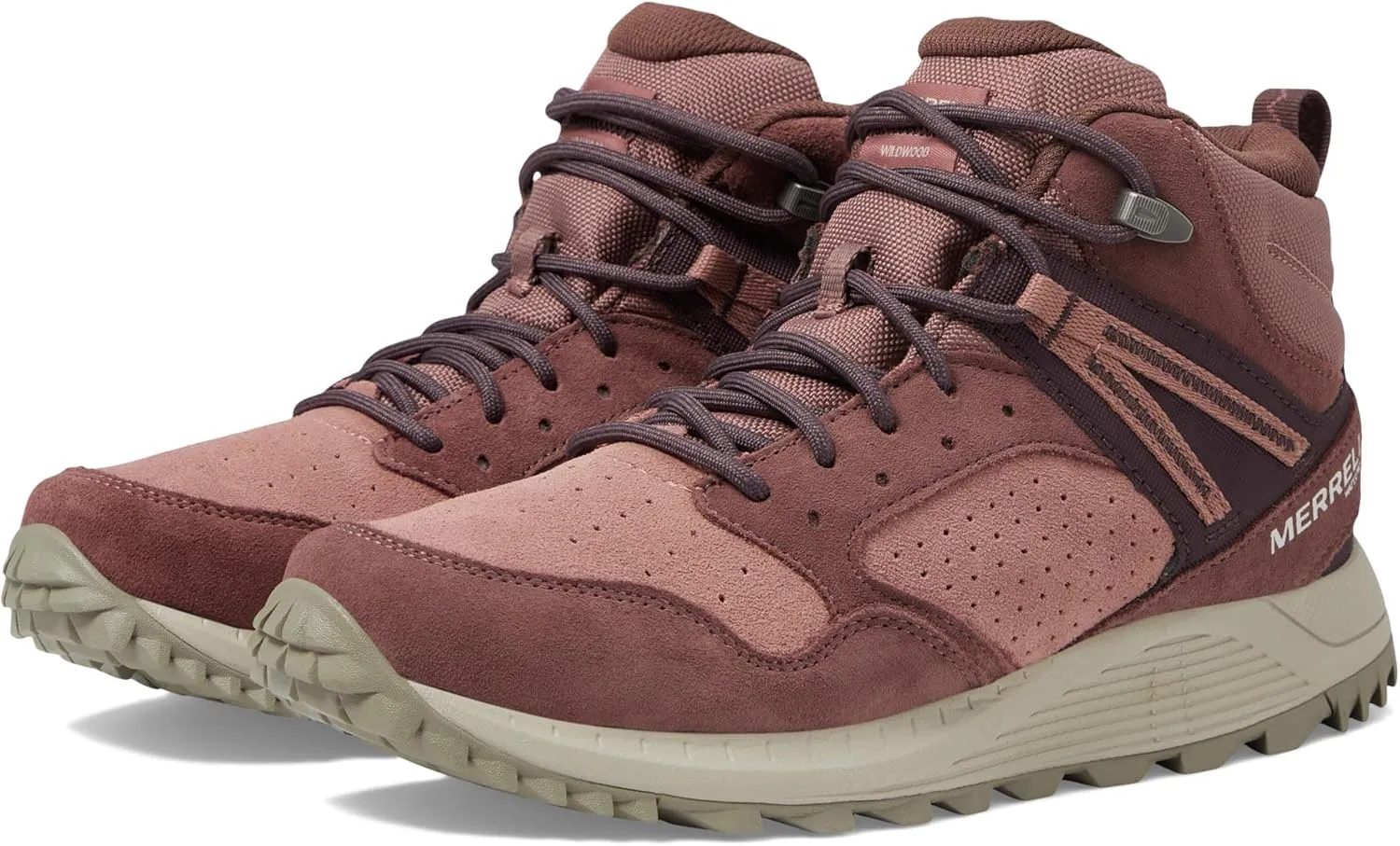 Merrell Men's Wildwood Mid Leather Waterproof Hiking Boot