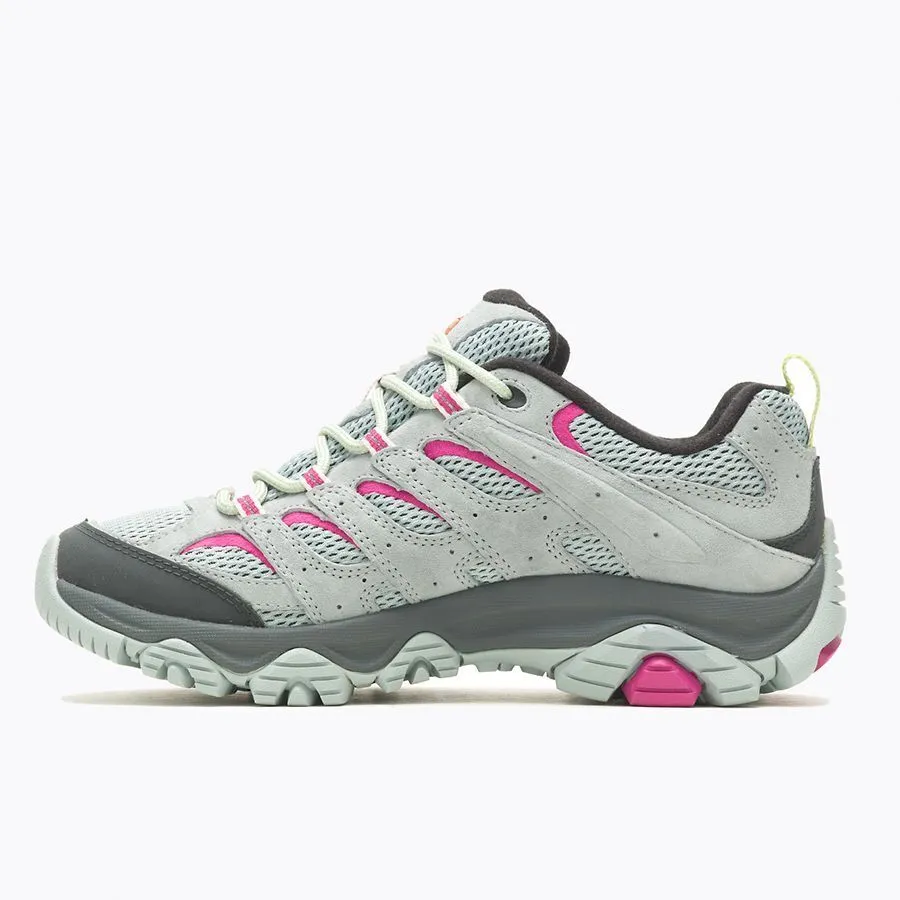 Merrell Women's Moab 3 Monument Fuchsia Leather J037230