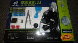 Microscope Set ~ 100x, 300x, 600x Power