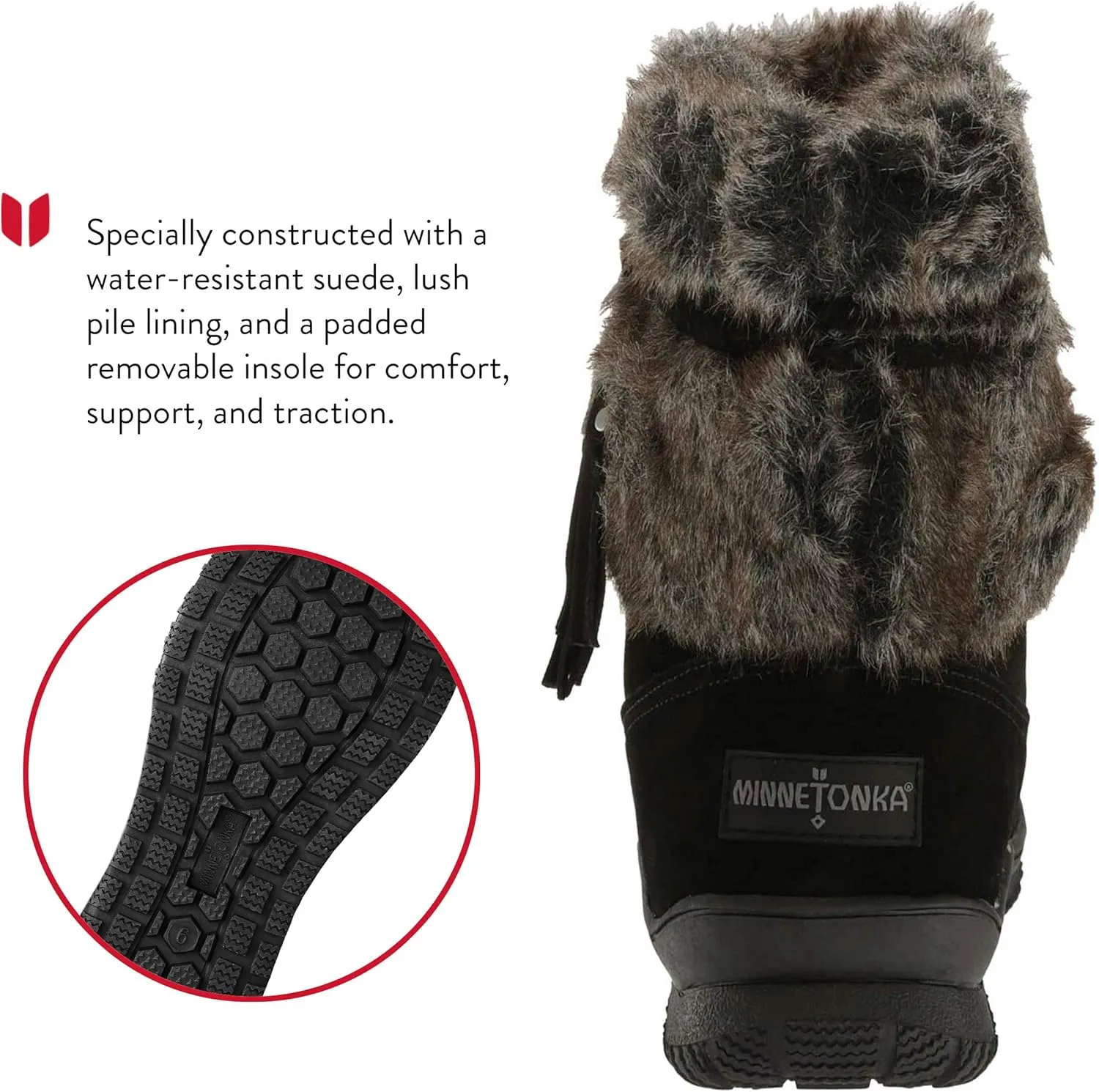 Minnetonka Women's Everett Snow Boot