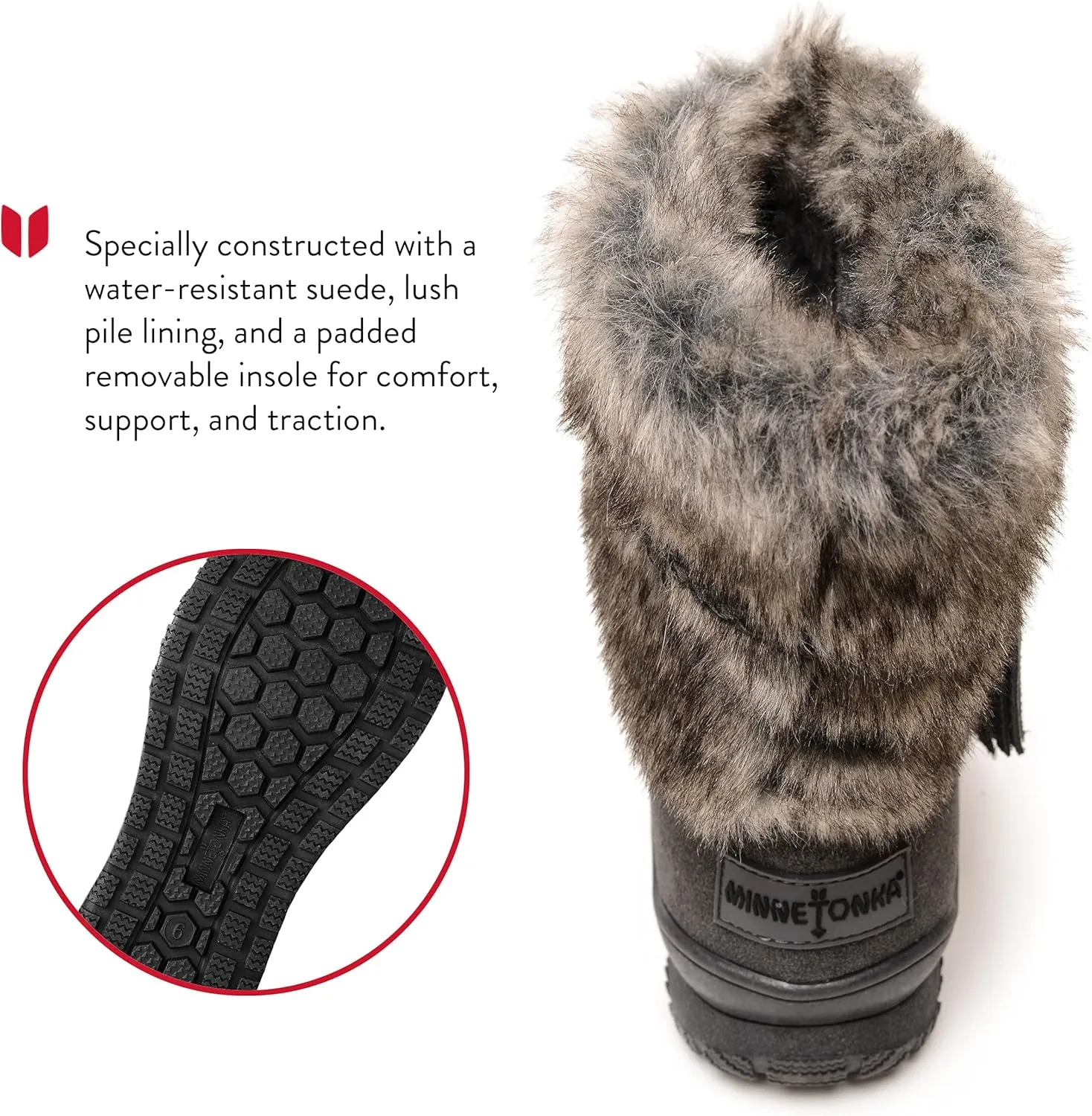 Minnetonka Women's Everett Snow Boot