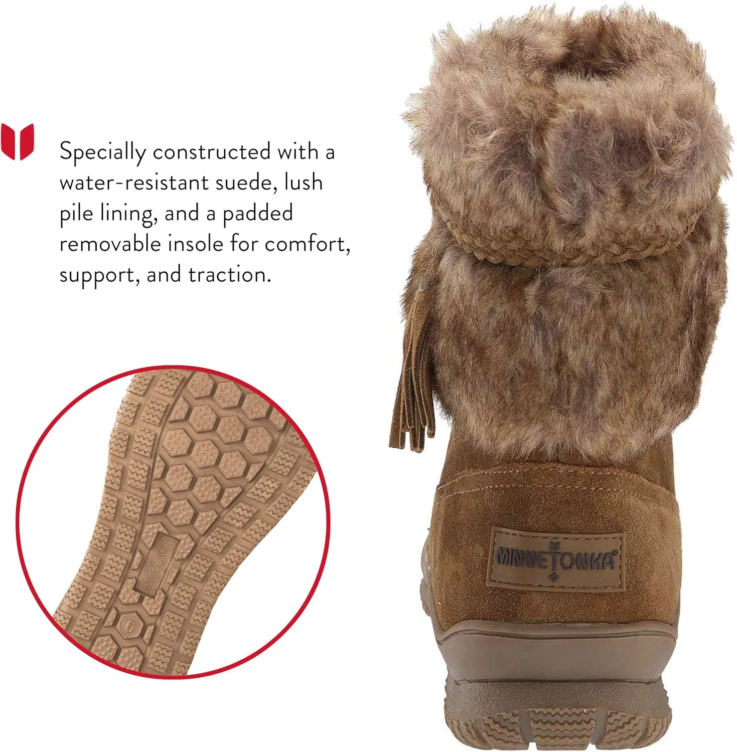 Minnetonka Women's Everett Snow Boot