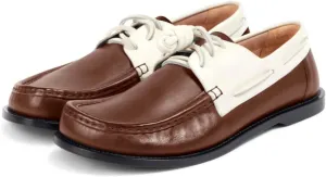 MOOMMO Women Oxford Loafers Lace UP Round Toe Oxford Shoes Office Ladies Two Tone Oxfords Flats Walking Drive Dress Shoes Flat Heel Matte Comfortable Casual Loafer Flats 4-11 M US