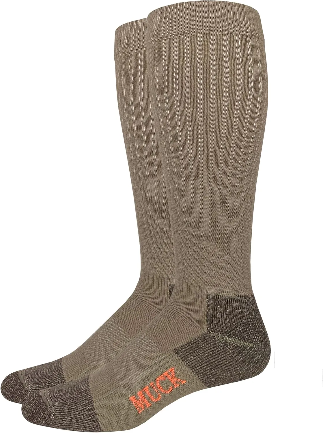 MUCK Boot Mens Ultra Dri Year Round Tall Boot Socks 2 Pair Pack