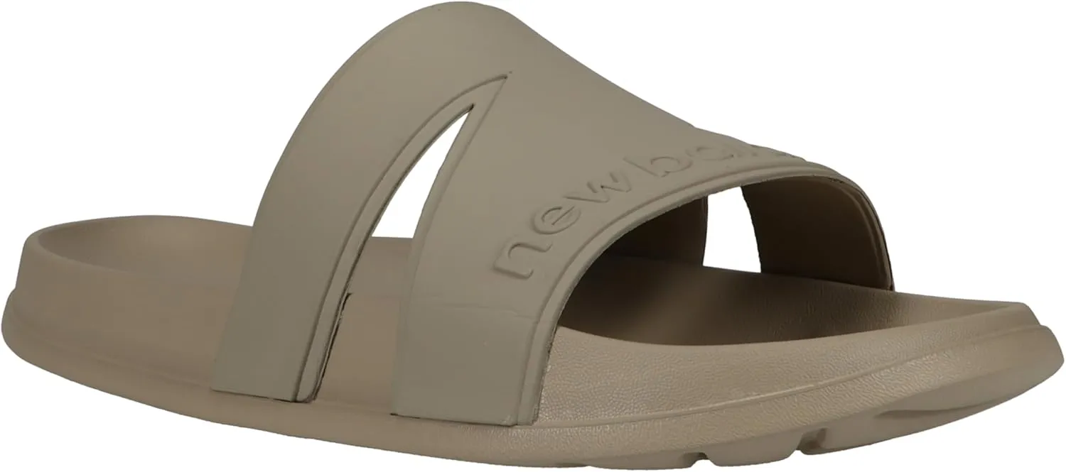 New Balance Men's Slide Sandal, Stoneware, One Size