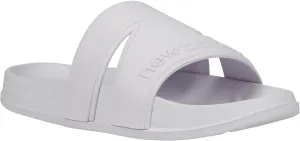 New Balance Men's Slide Sandal, White, One Size