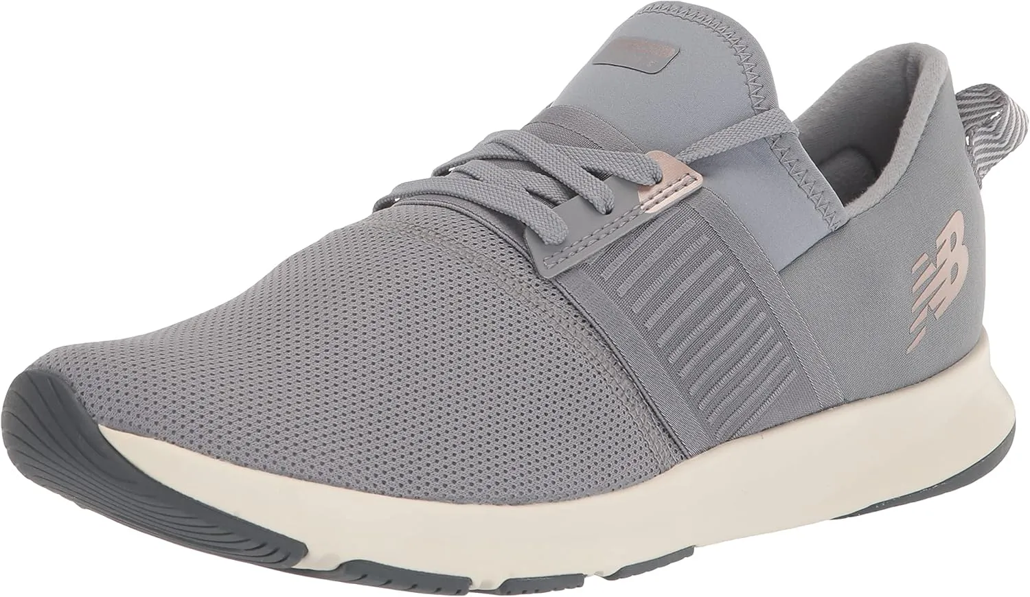 New Balance Women's Dynasoft Nergize V3 Cross Trainer, Grey/White, 11 Wide