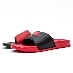 Nike Benassi JDI Mismatch University Red & Black