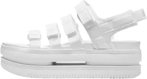 Nike Women's Icon Classic Sandal NA White/Pure Platinum-White (DH0224 100)