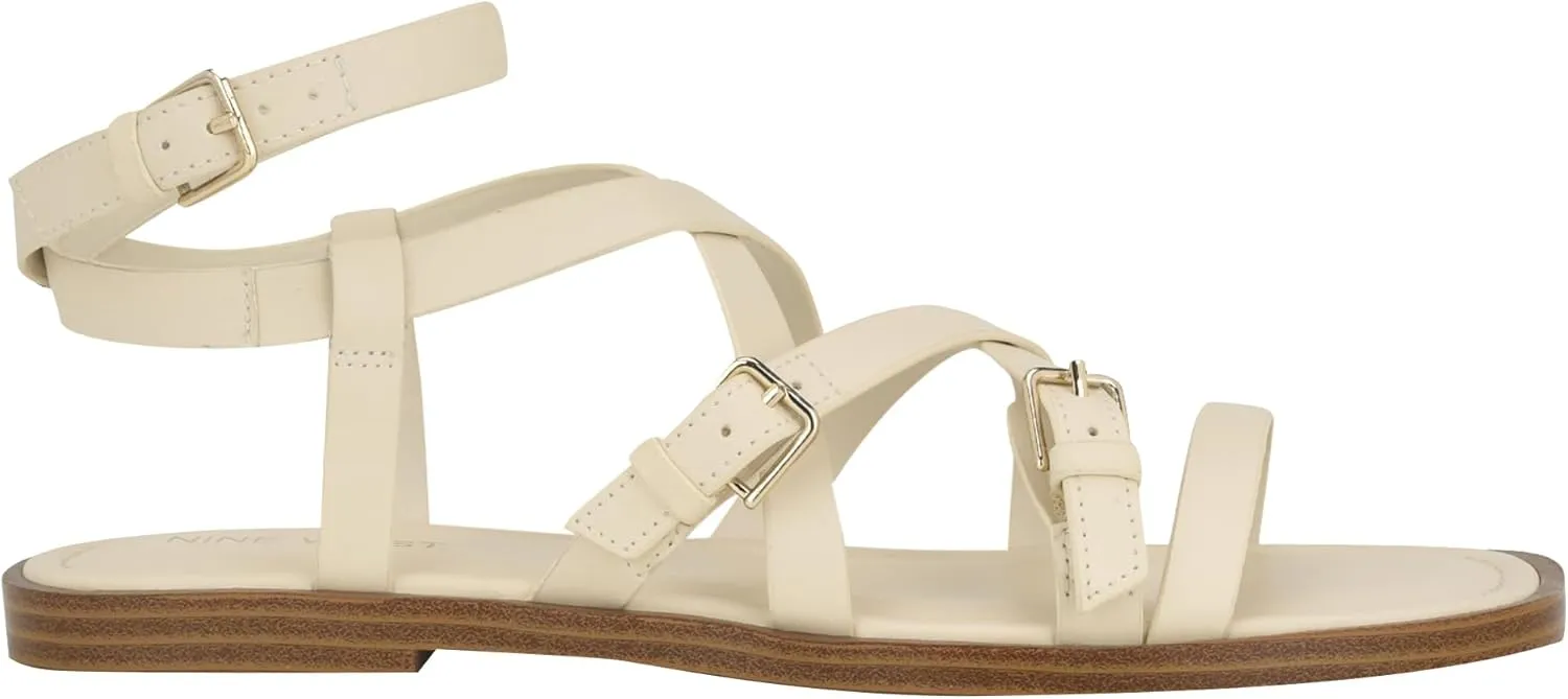 Nine West Women's Rulen Flat Sandal