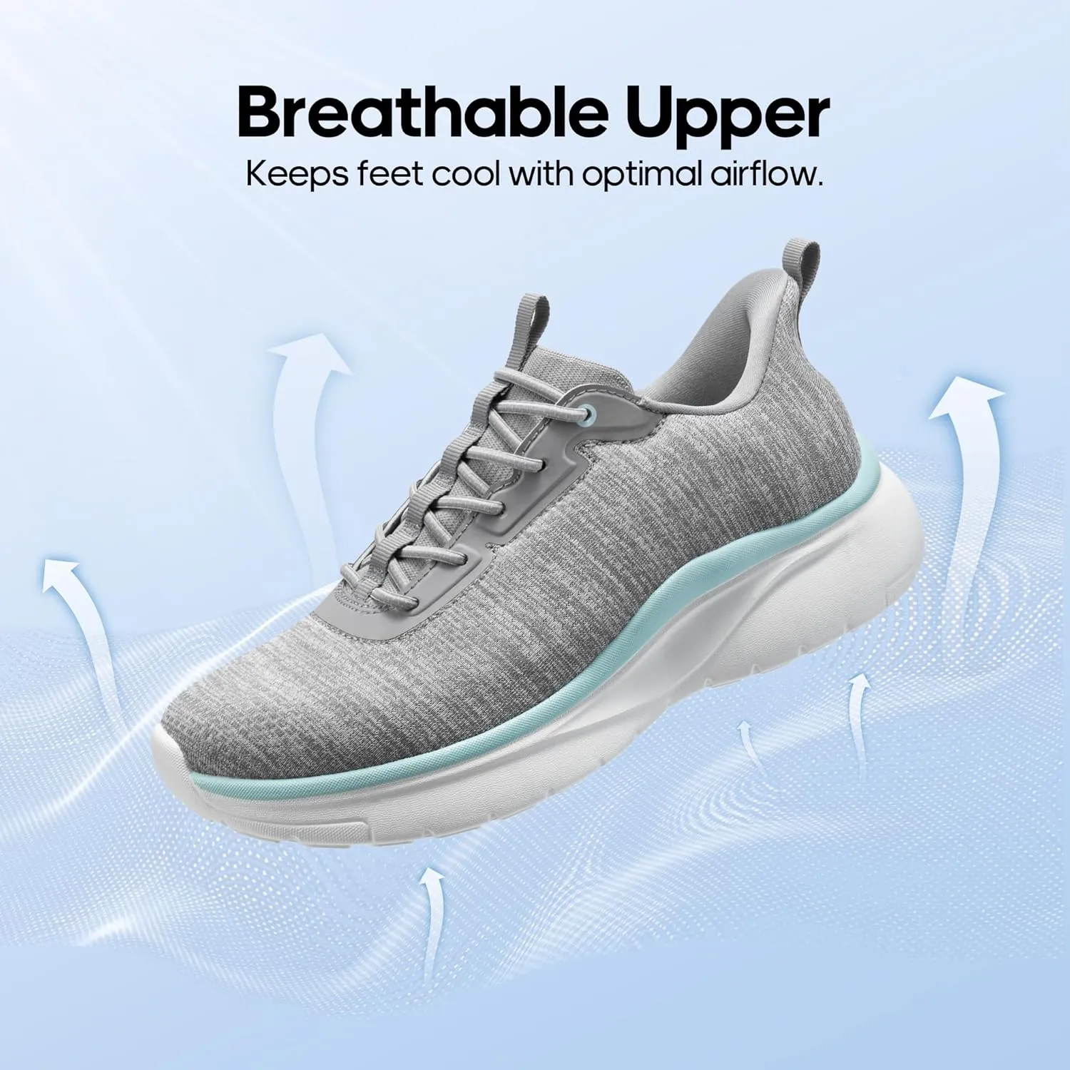 NORTIV 8 Women's Slip on Walking Shoes Tennis Lightweight Gym Sneakers ActiveFlow Workout Breathable Hands-Free Cross Trainer Comfortable Fashion Sneakers