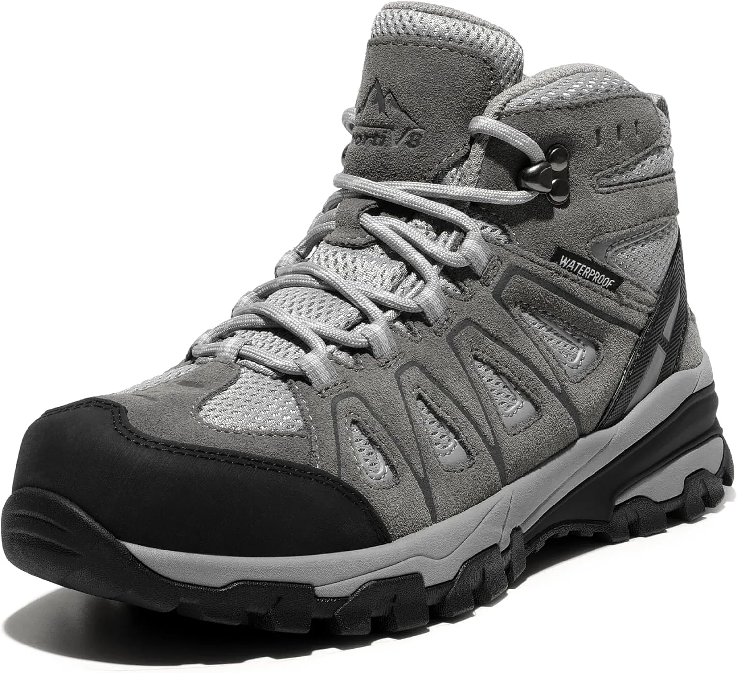 NORTIV 8 Women's Waterproof Hiking Boots Outdoor Trekking Camping Trail Hiking Boot