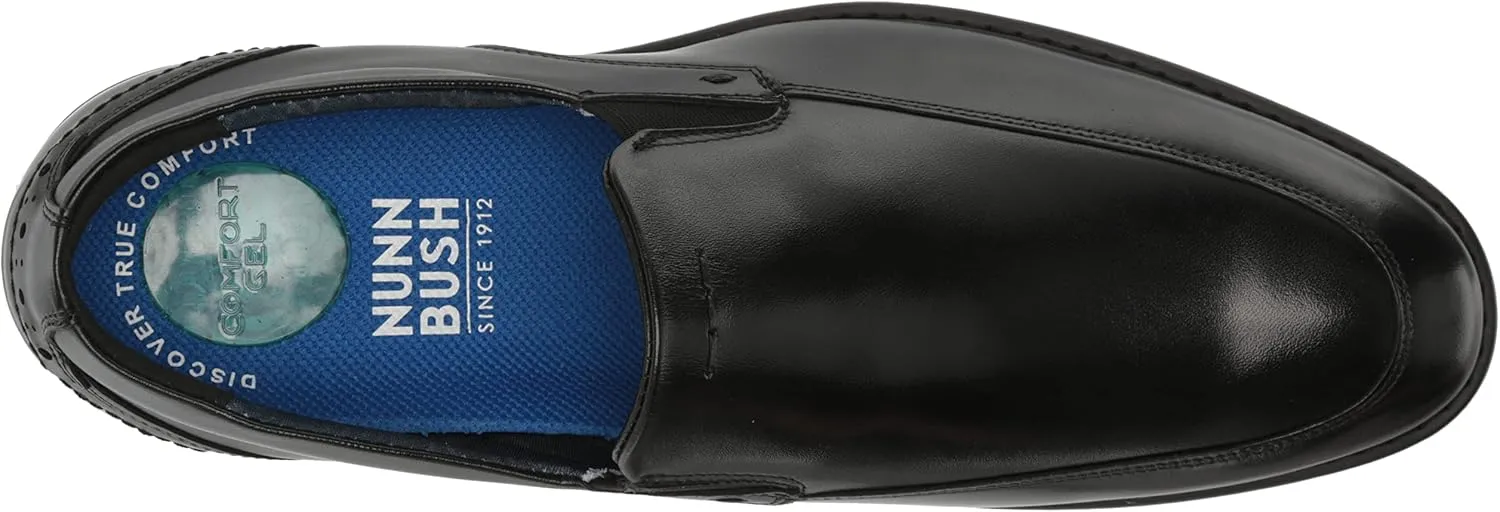 Nunn Bush Men's Centro Flex Moccasin Toe Slip on Venetian Loafer