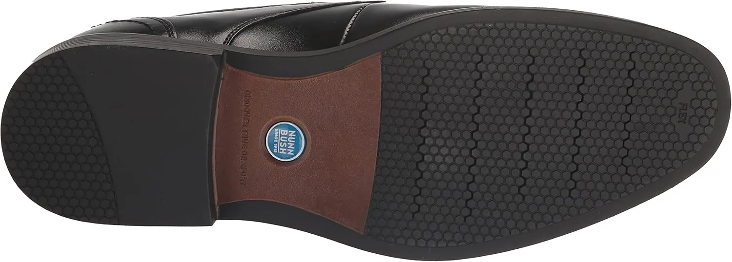 Nunn Bush Men's Centro Flex Moccasin Toe Slip on Venetian Loafer
