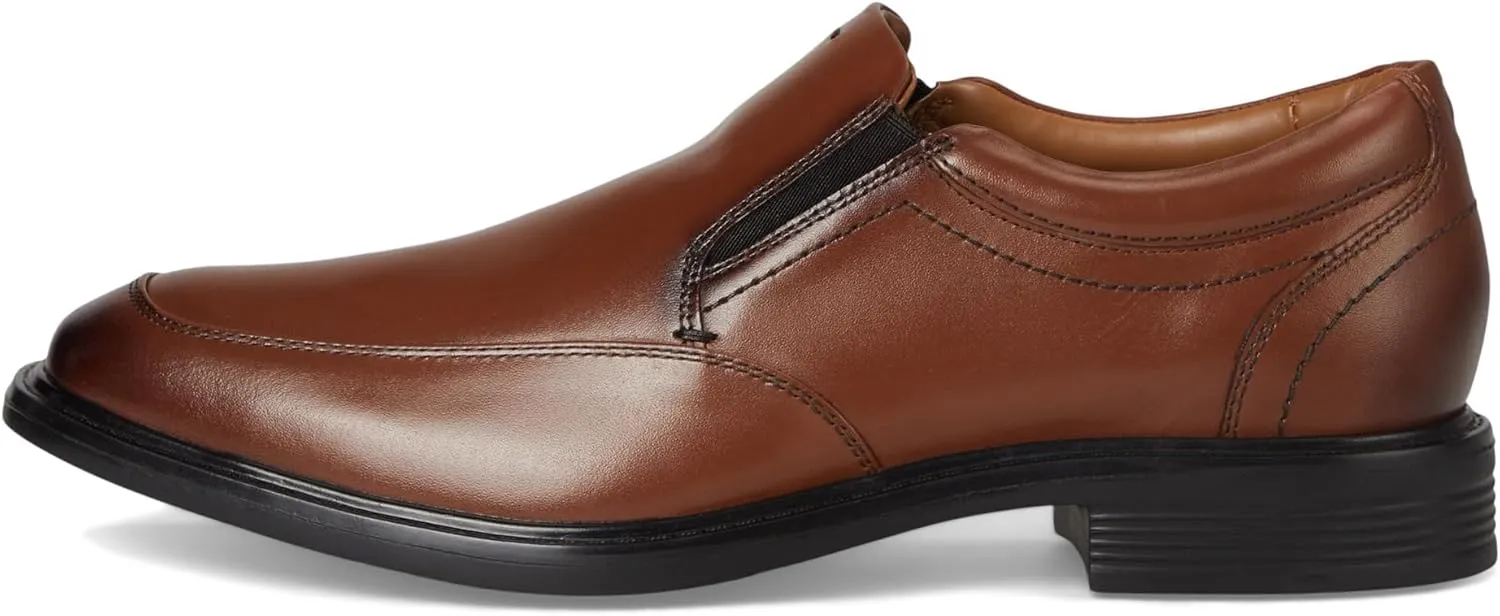 Nunn Bush Men's Stark Moccasin Toe Slip-on Leather Dress Casual Business Formal Loafer