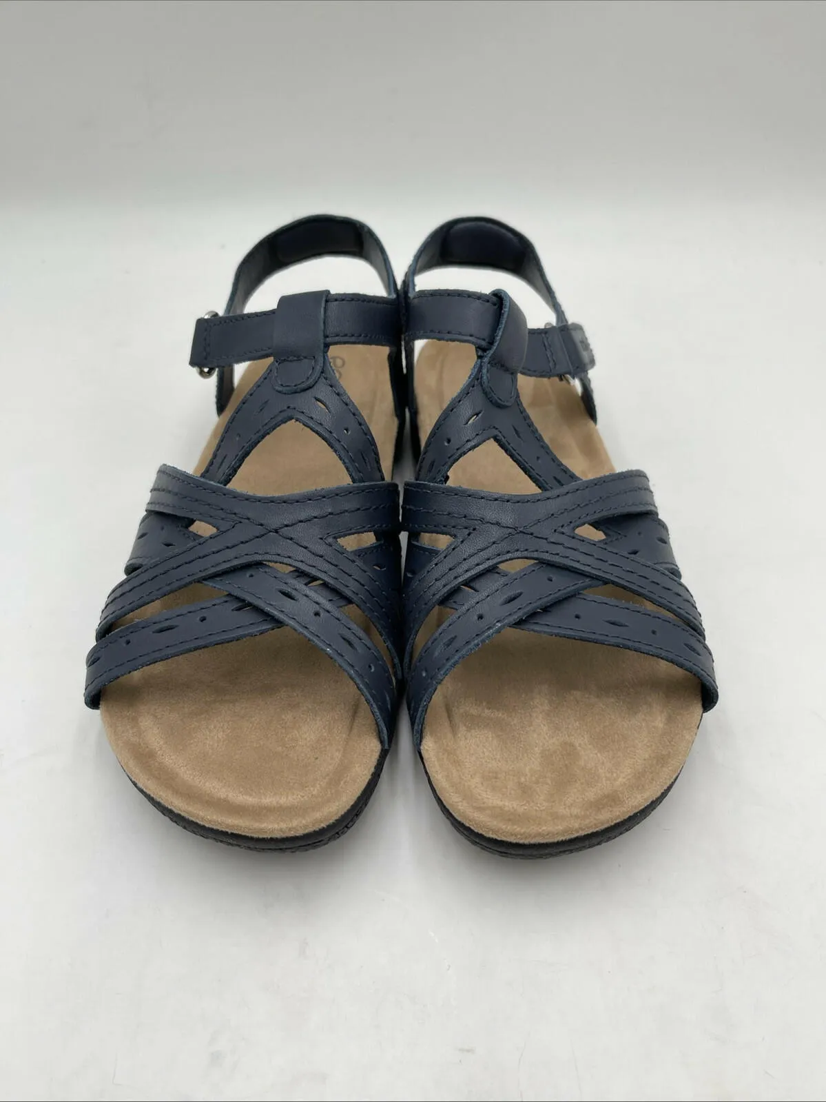 NWB Earth Origins Sellie Sandal Women's Navy Blue Size 8.5W