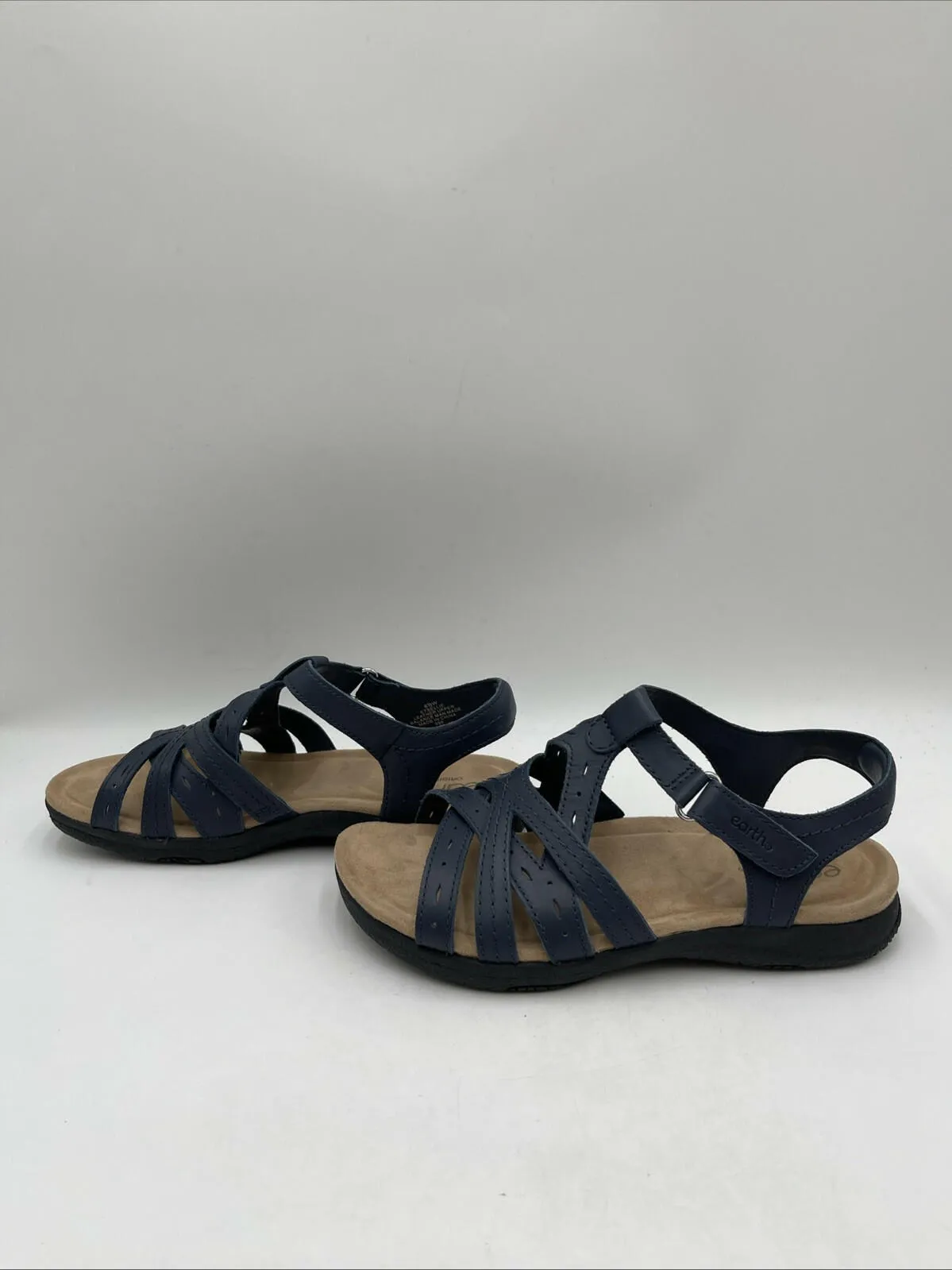NWB Earth Origins Sellie Sandal Women's Navy Blue Size 8.5W