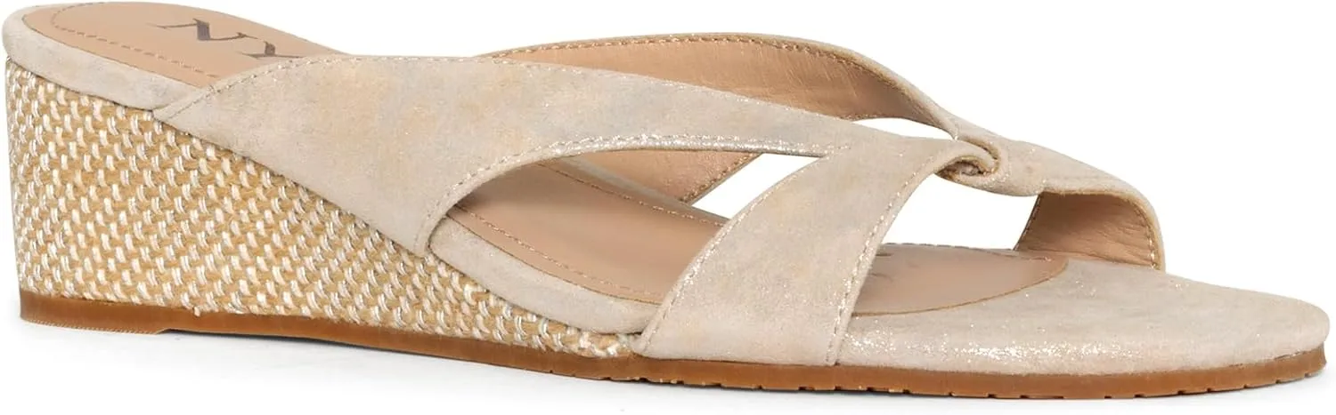 NYDJ Women's Contessa Wedge Sandal