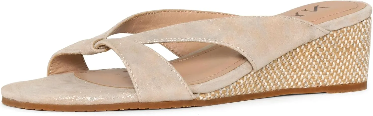 NYDJ Women's Contessa Wedge Sandal
