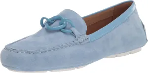 NYDJ Women's Pose Driving Loafer, Suede Blue Bell, 11