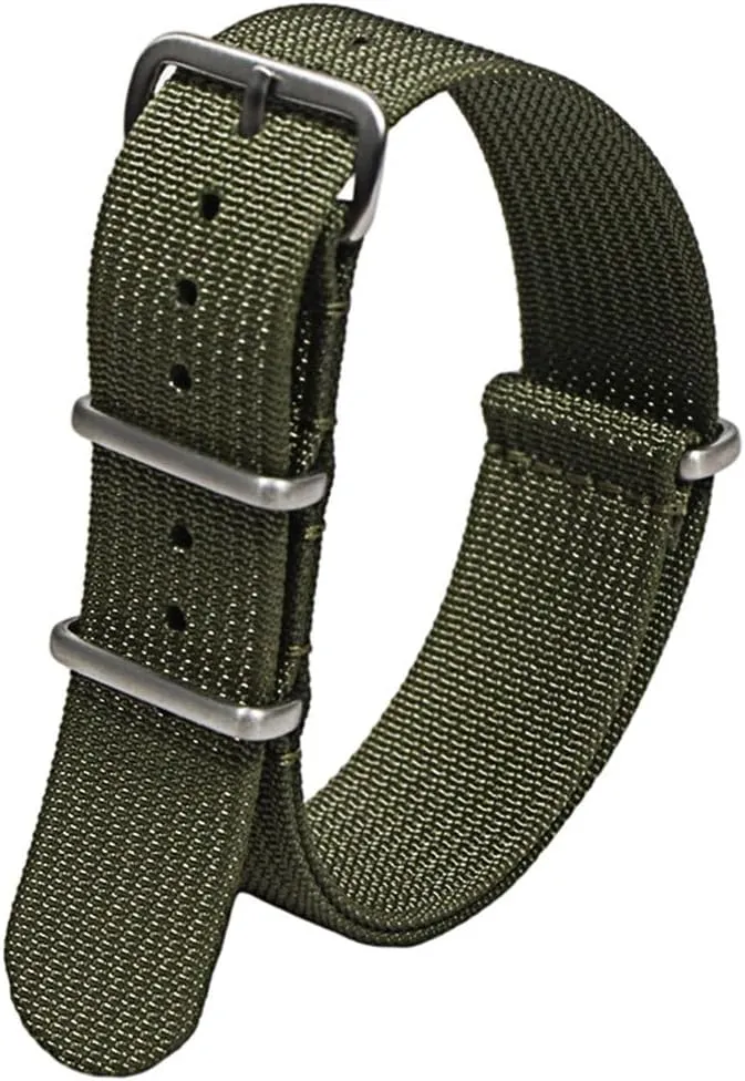Nylon Strap 20mm 22mm Nylon Watch Straps Braid Ballistic Fabric Watchband Accessories for Military Watch Band
